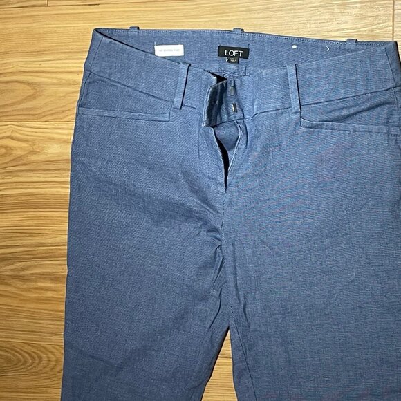 Loft Marisa The Riveria Blue Pant Size 6 - Picture 7 of 11